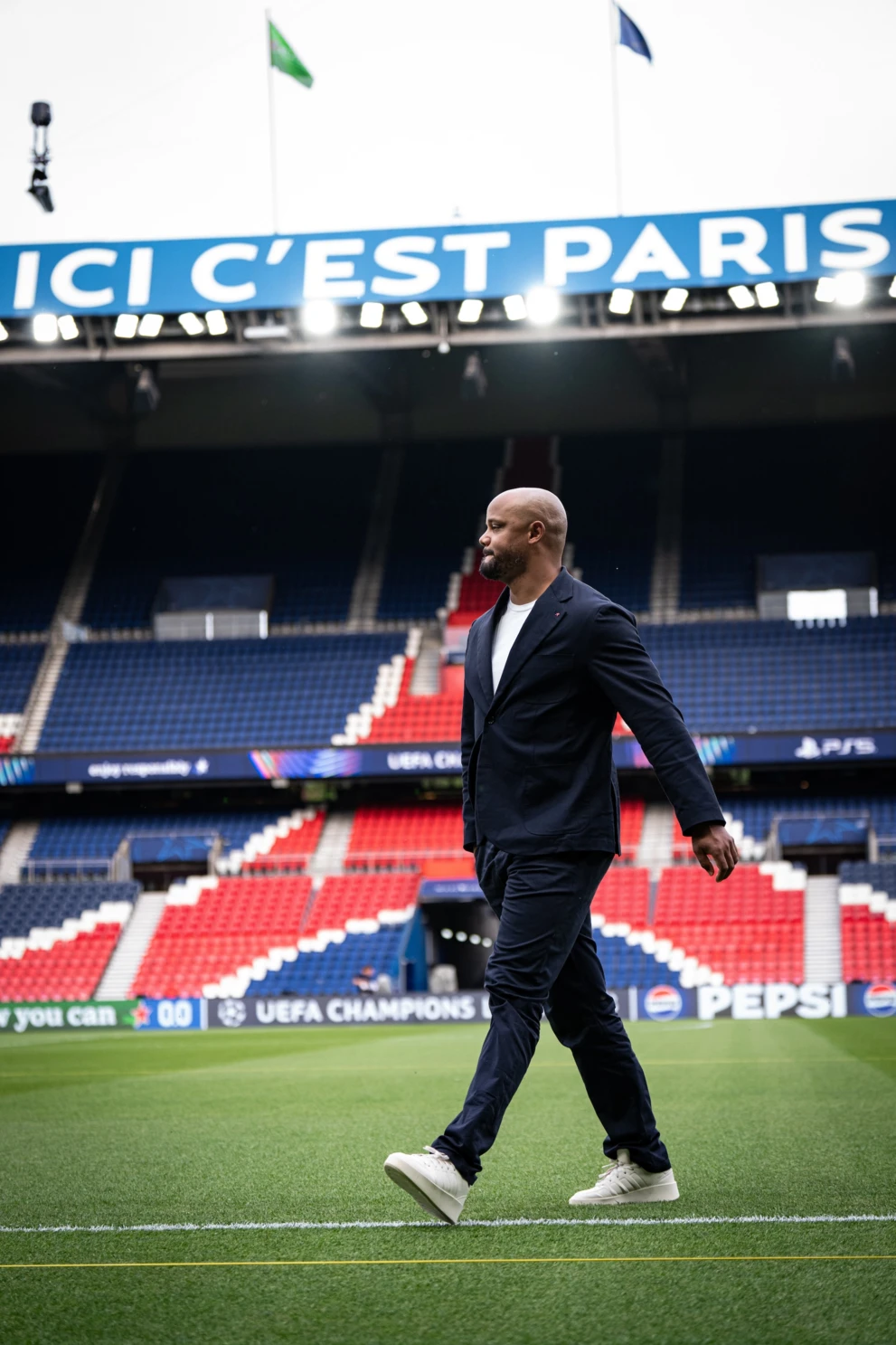 Vincent Kompany Liga Mistrzów PSG-Bayern Monachium