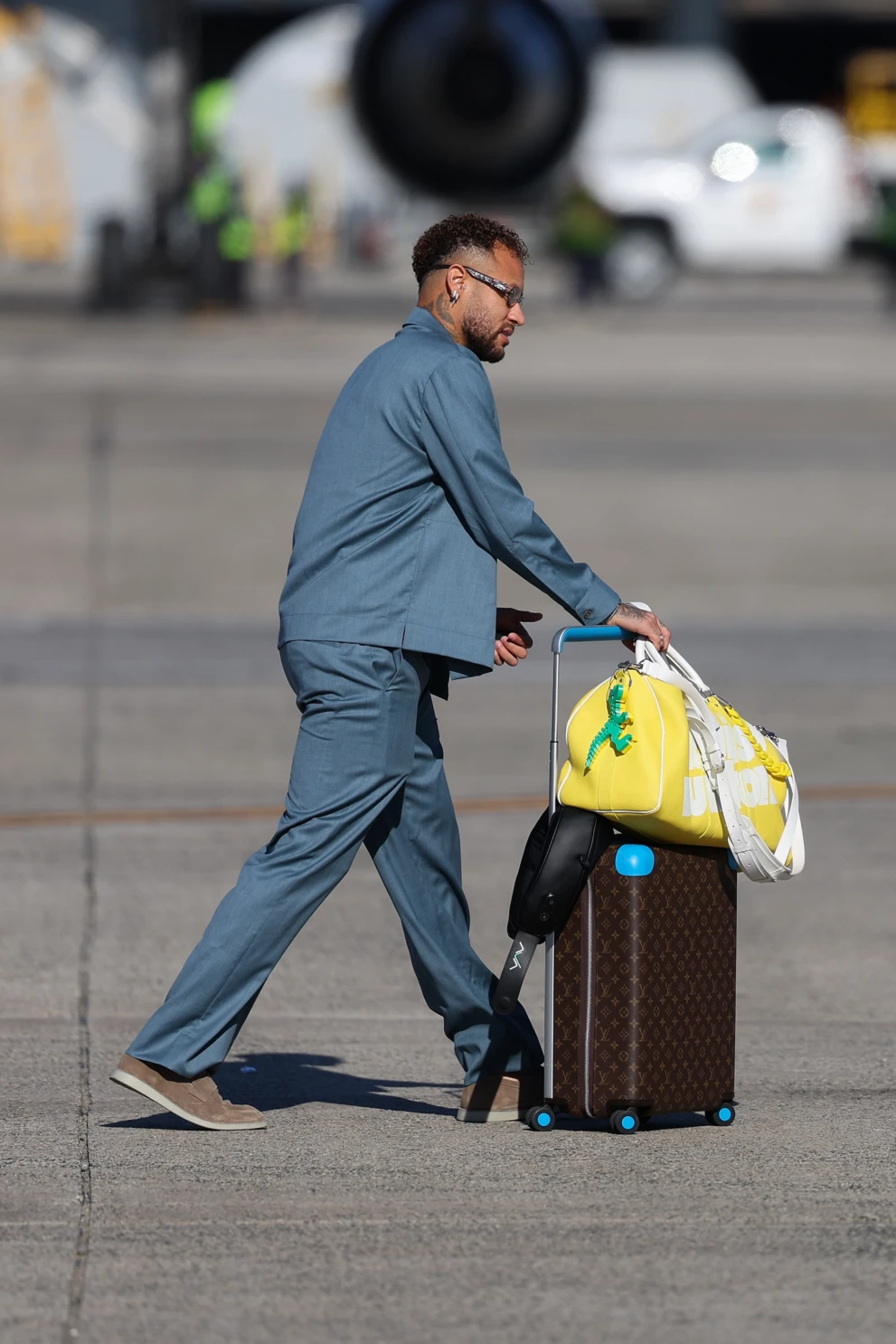 Neymar torba Louis Vuitton