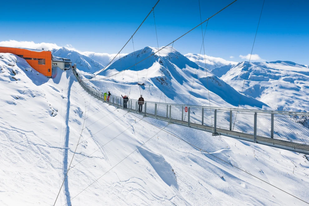 Wiszący most na Stubnerkogel (c) Gasteiner Bergbahnen AG