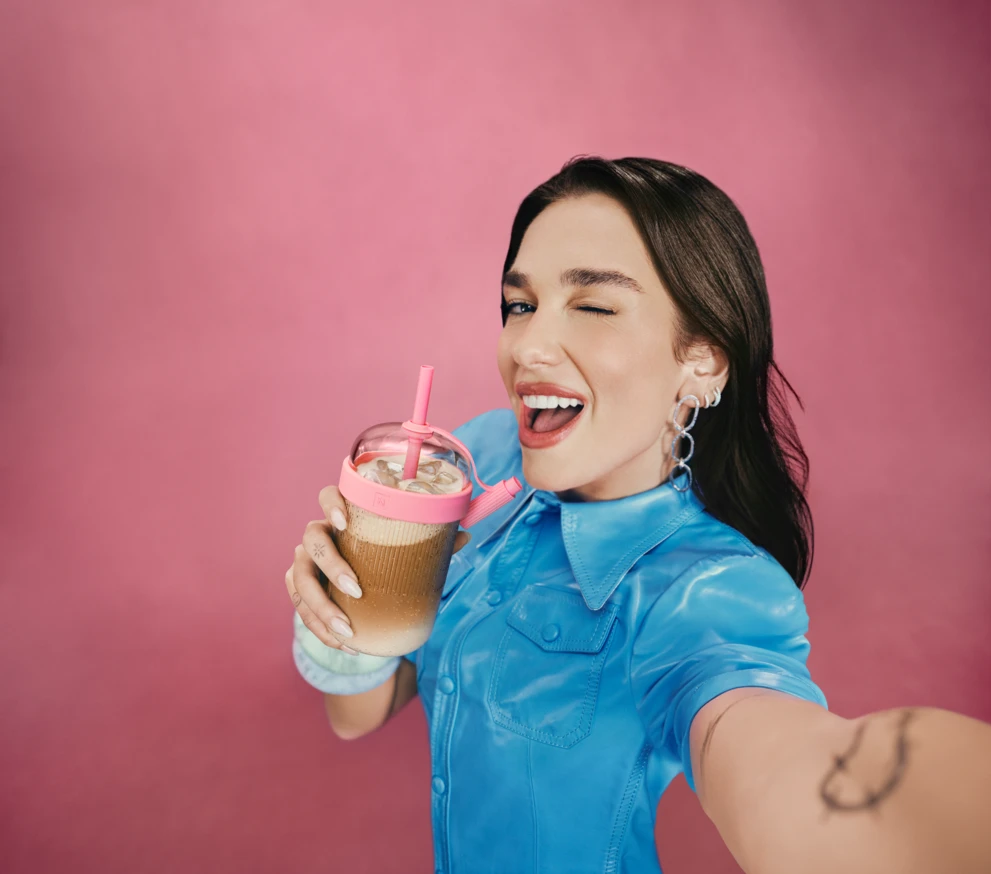 Dua Lipa dla Nespresso - Pink Tumbler