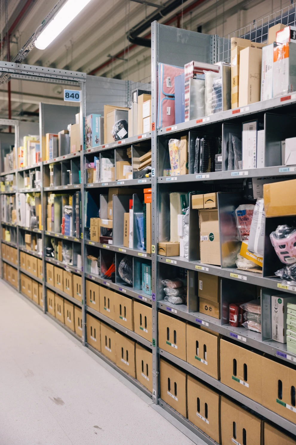 Centrum logistyczne Amazon produkty