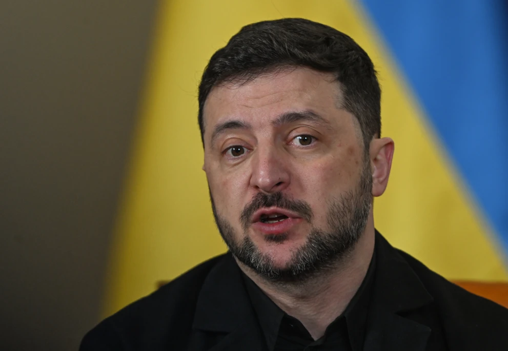 Wołodymyr Zełenski odsłonił popiersie Iwana Mazepy 