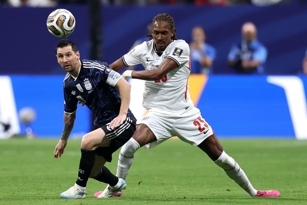 Djed Spence Leo Messi