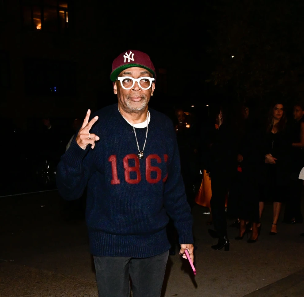 Spike Lee w czapce z daszkiem
