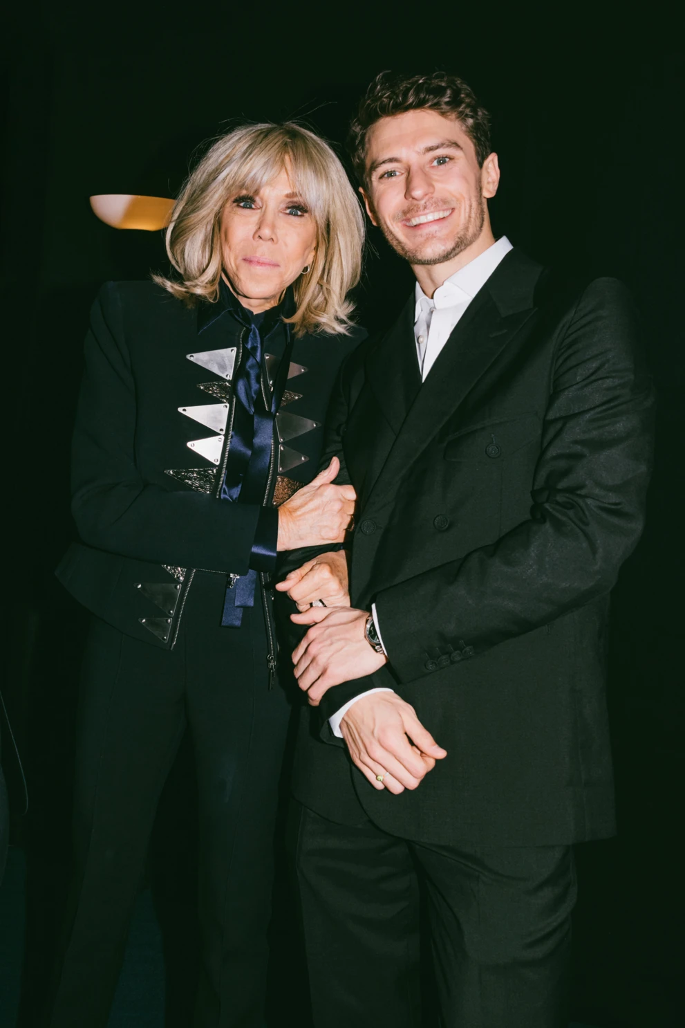 Jakub J&oacute;zef Orliński i Brigitte Macron w obiektywie Asi Typek
