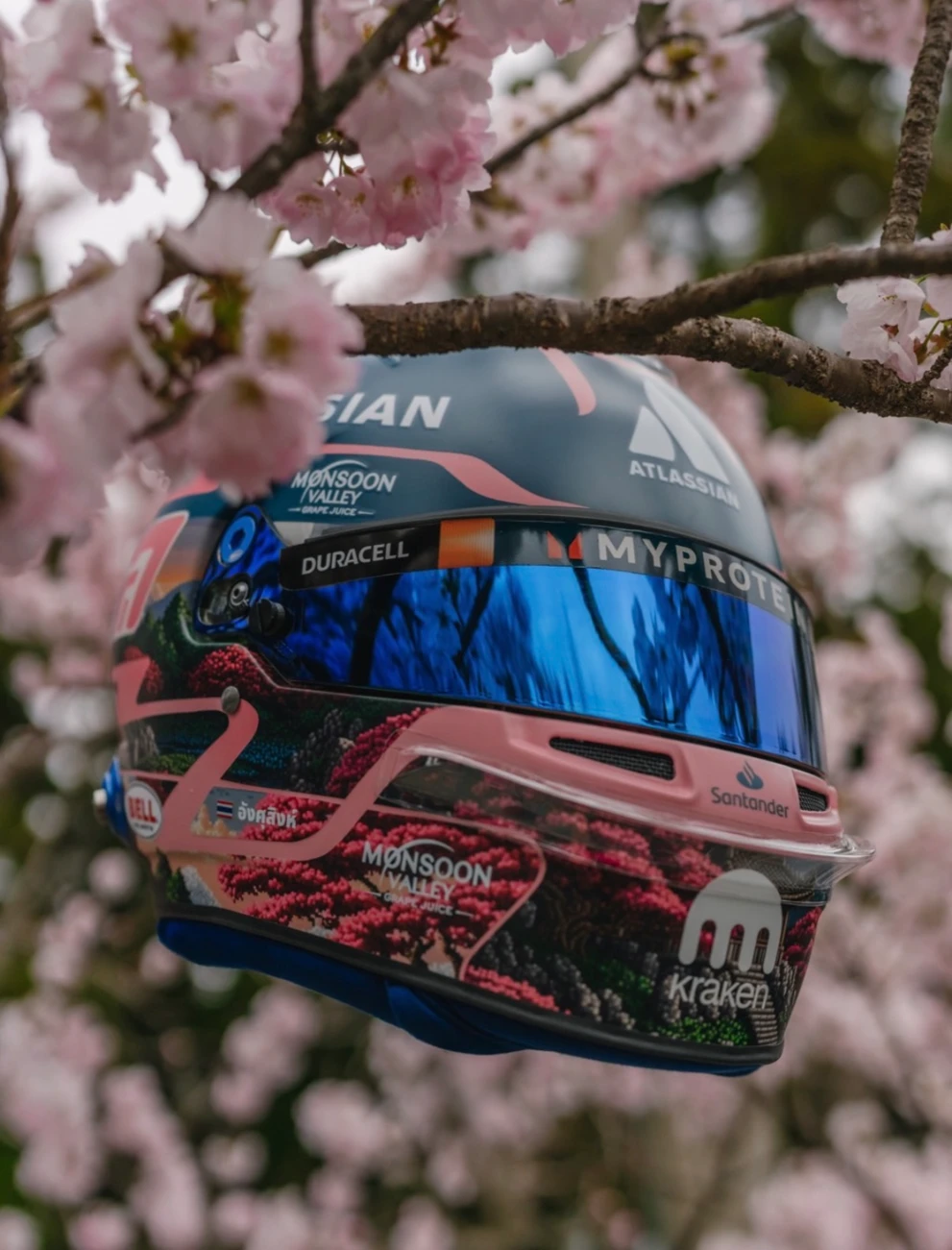 Formuła 1 Japonia kaski Alex Albon
