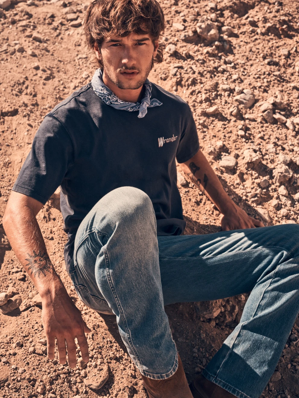 Linia TOUGHLITE Wrangler denim dla mężczyzn