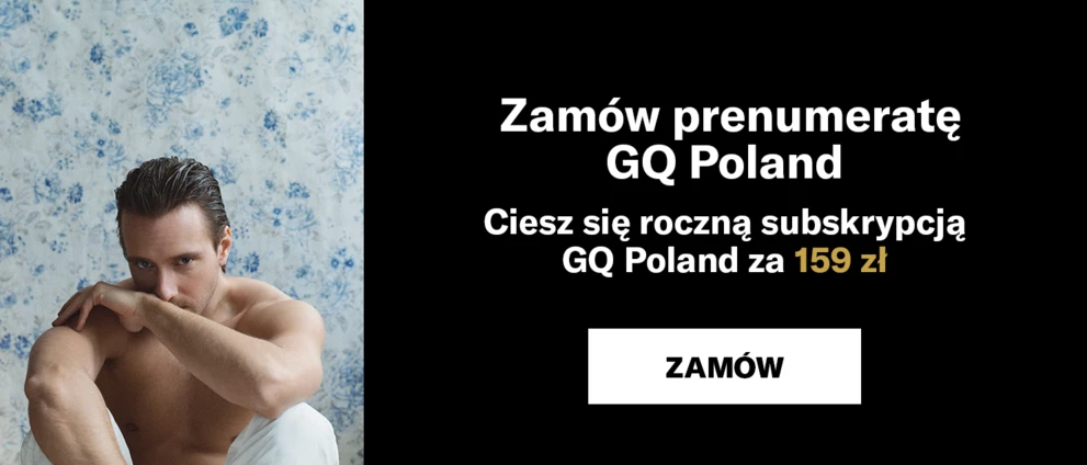 Maciej Musiał GQ Poland prenumerata