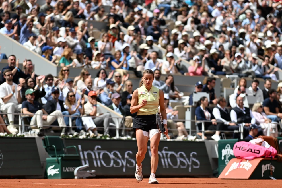 Maja Chwalińska w finale Roland Garros 2026