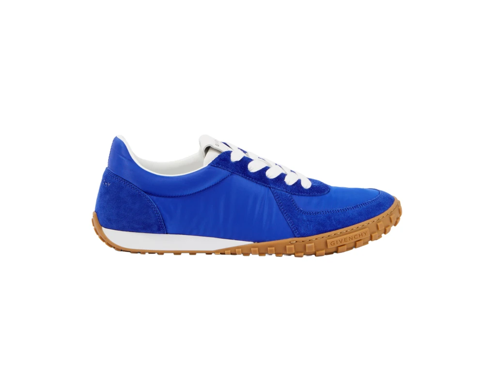 Męskie sneakersy Givenchy Glide suede-trimmed