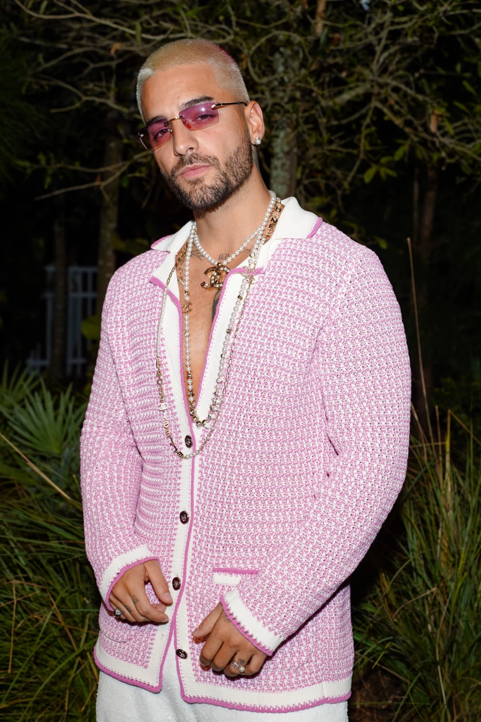 Maluma w blezerze od Chanel