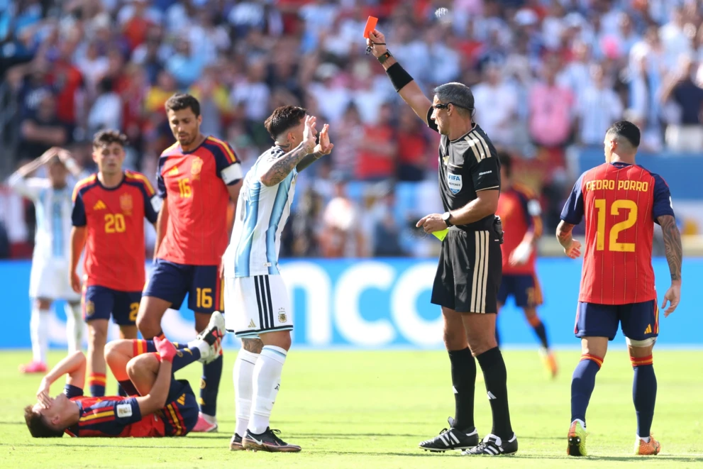 Enzo Fernandez Argentyna Hiszpania