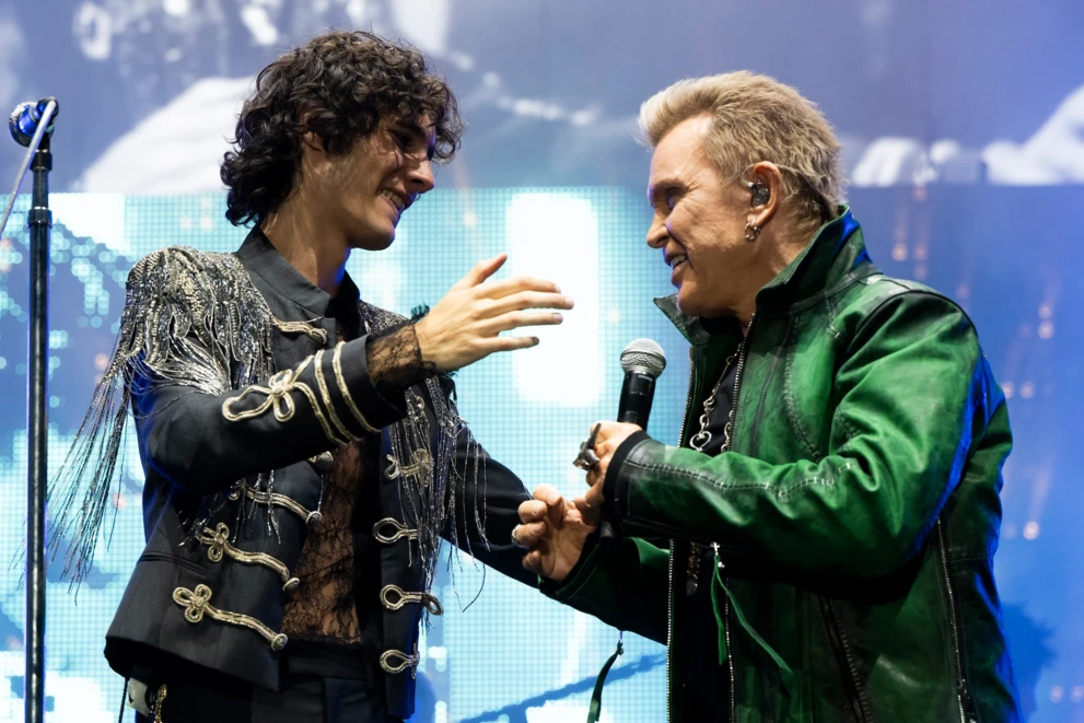 Sombr i Billy Idol Coachella 2026
