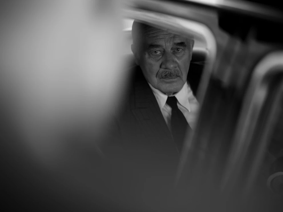 Hanns Zischler jako Thomas Mann