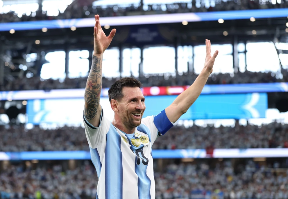 Leo Messi w meczu z Austrią na Mistrzostwach Świata 2026