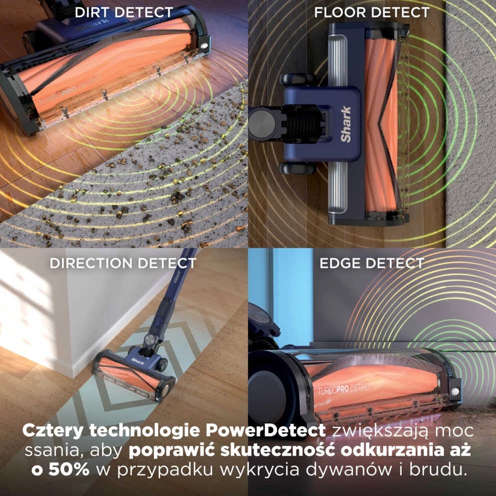 Nowy Shark PowerDetect Speed Luxe