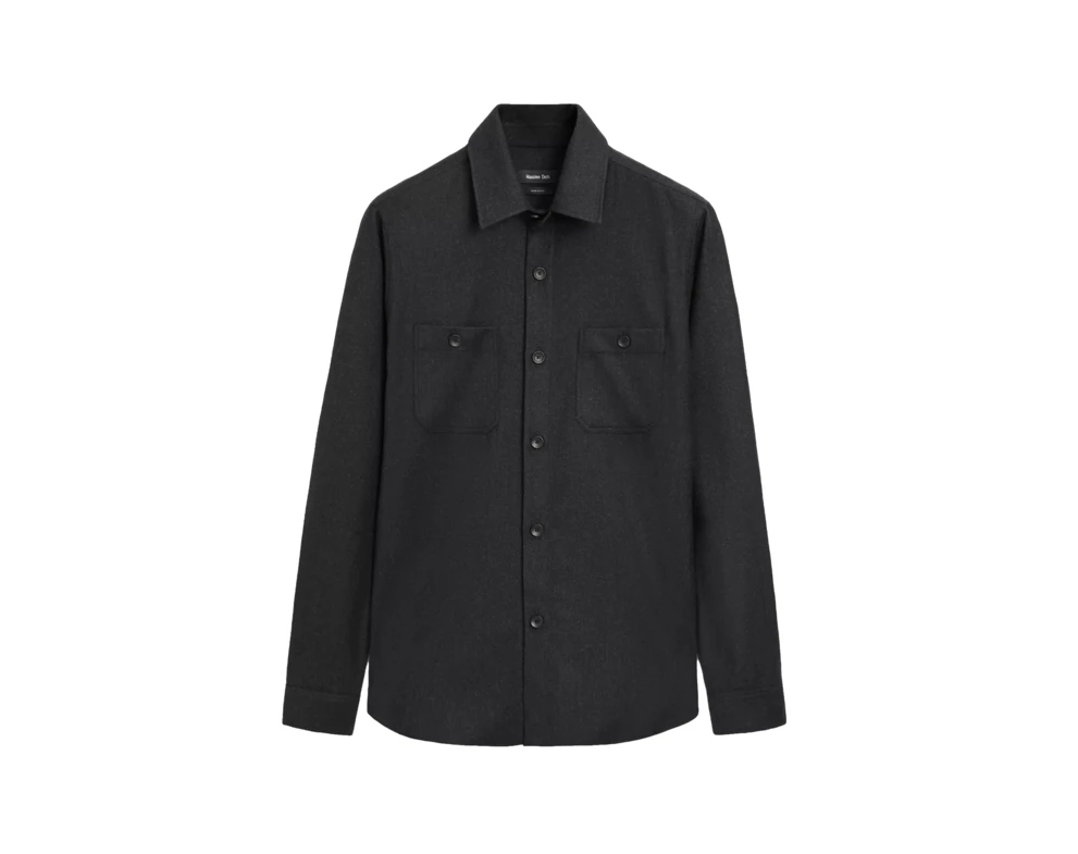 massimo dutti koszula flanelowa