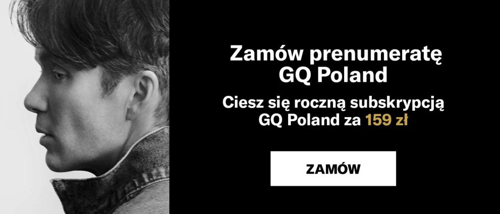 Cillian Murphy GQ Poland prenumerata