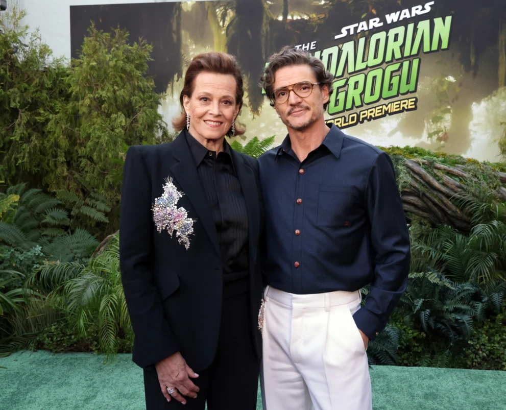 Sigourney Weaver i Pedro Pascal w uniwersum Star Wars