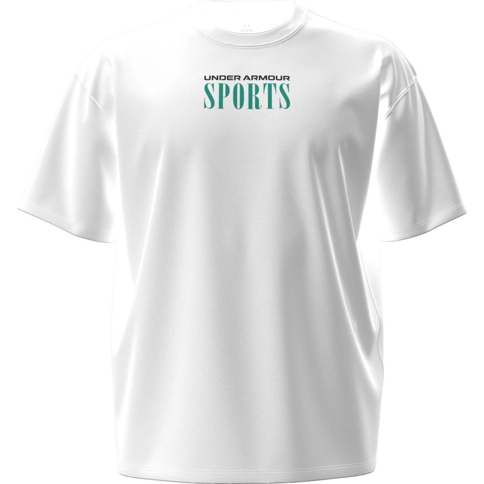 Męski t-shirt z haftem Under Armour UA Heavyweight Sports
