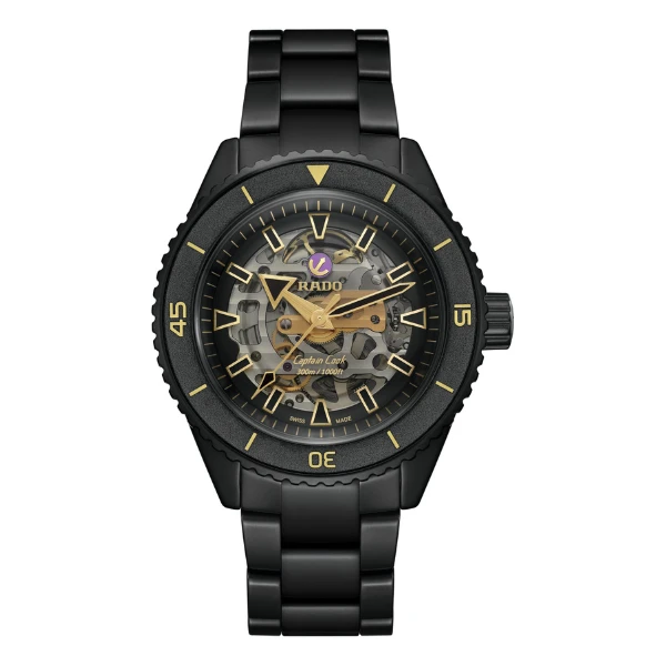 Zegarek Rado Captain Cook High-Tech Ceramic Black