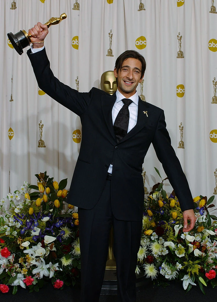 Adrien Brody wygrywa Oscara w 2003 roku