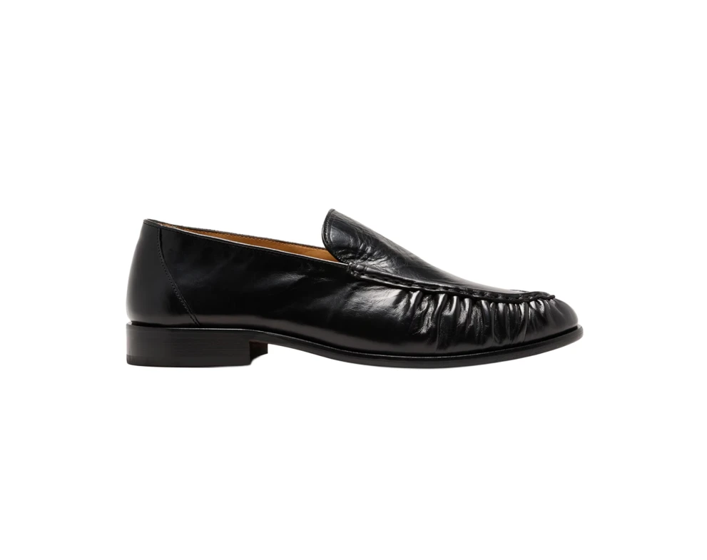 Męskie loafersy Banana Republic Leather Moc-Toe Loafer