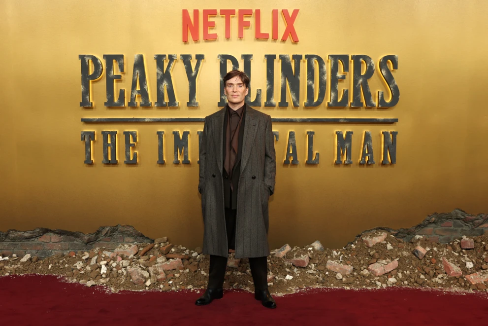 Cillian Murphy na premierze filmu „Peaky Blinders: Nieśmiertelny”
