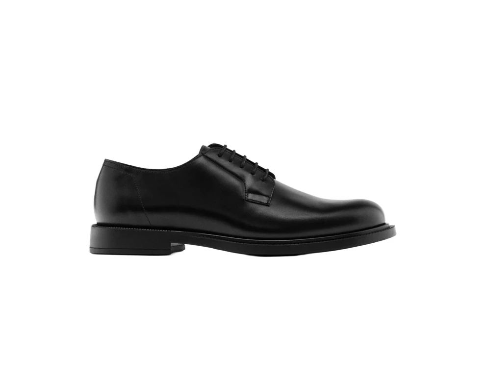 Massimo Dutti derby sk&oacute;rzane buty