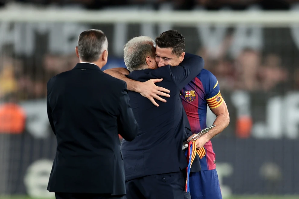 Robert Lewandowski FC Barcelona