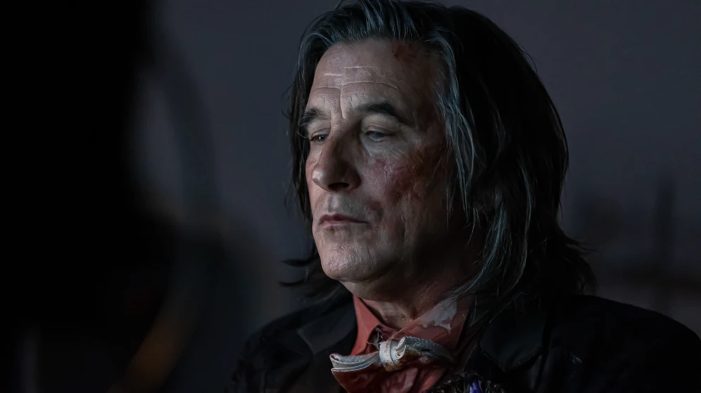 William Baldwin jako Frankie Wizard, gospodarz śmiertelnej gry fot.Karolina Nowaczyk