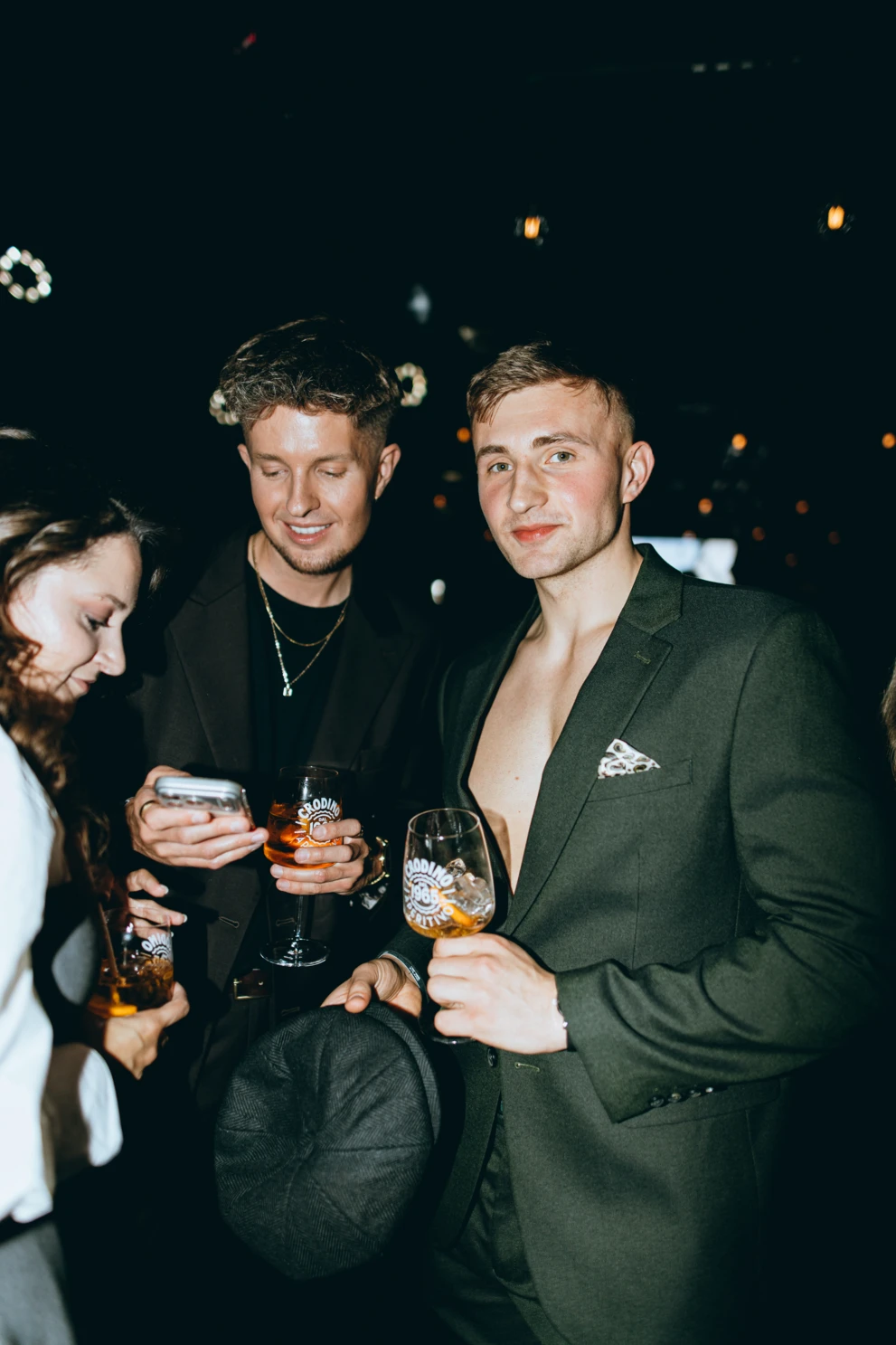 Daniel Lalewicz na premierze trzeciego numer GQ Poland