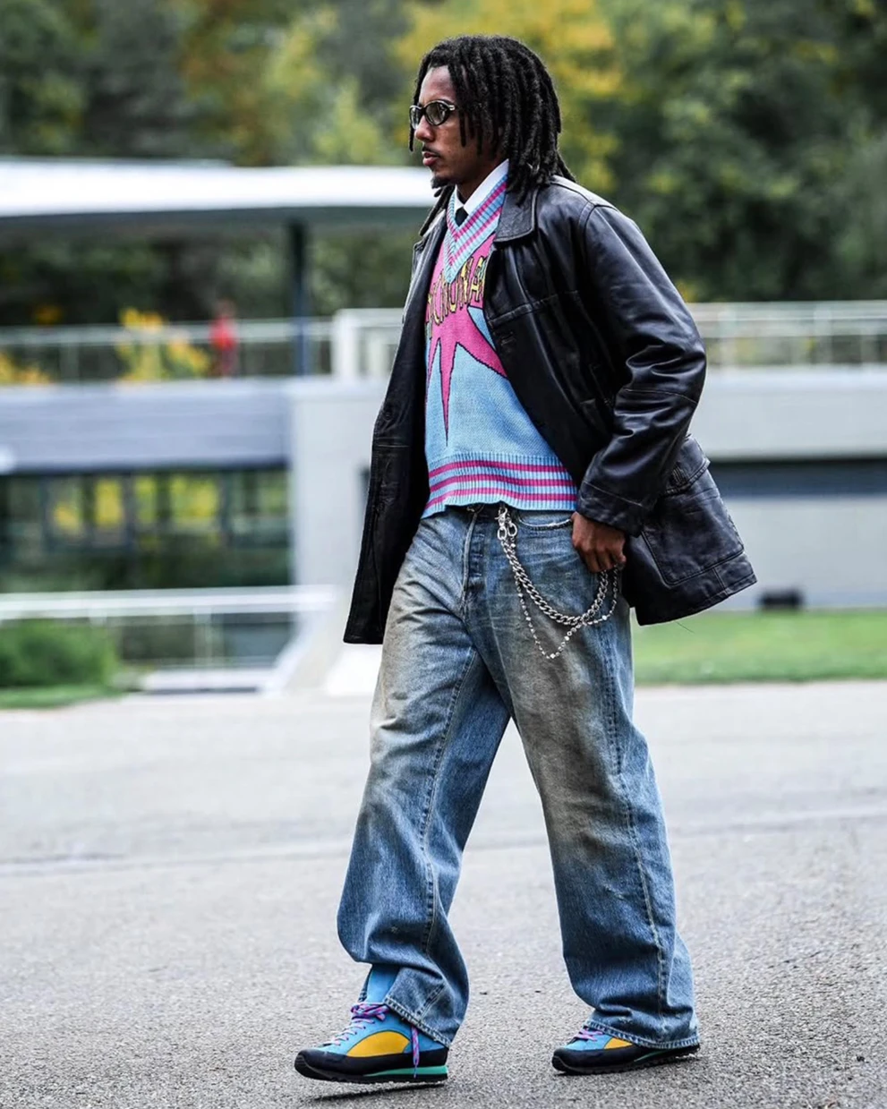 Jules Kounde outfit drip style