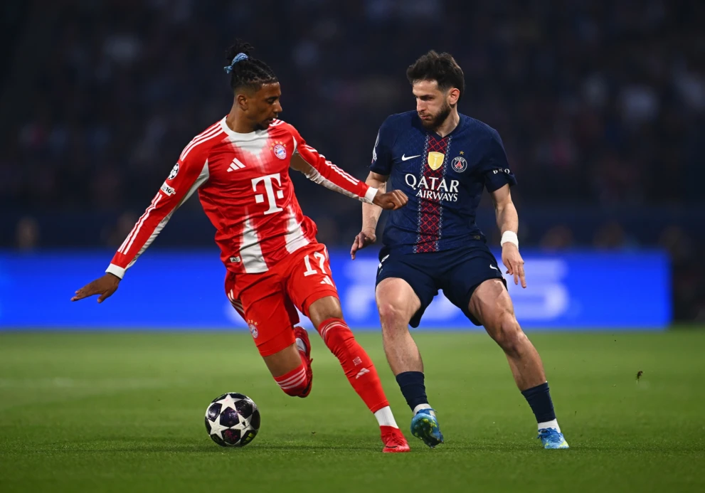 Liga Mistrz&oacute;w PSG-Bayern Monachium