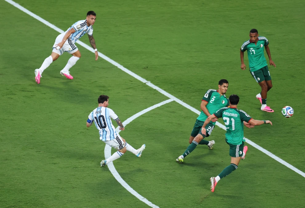 Leo Messi hat trick Algieria Mistrzostwa Świata