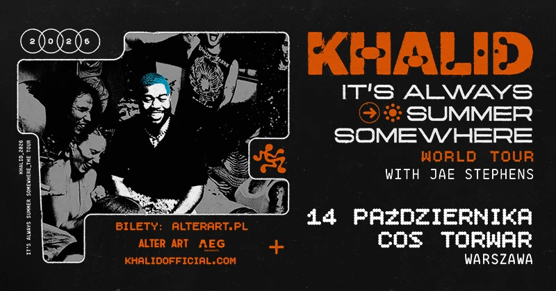 Koncert Khalida w Warszawie