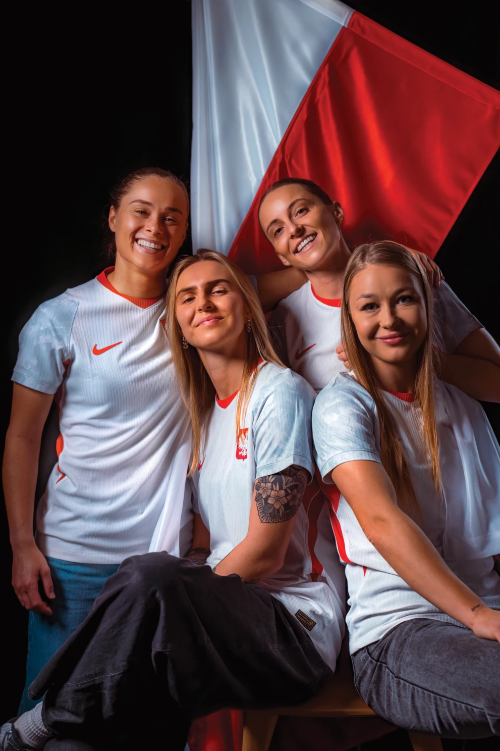Nowe koszulki polskiej reprezentacji kobiet w piłce nożnej
