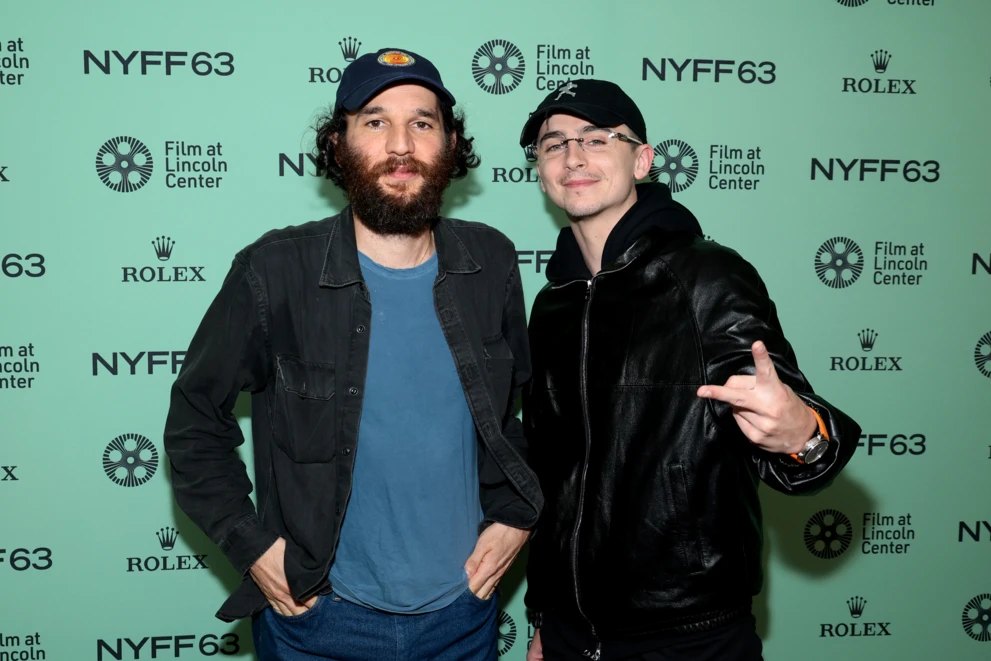 Timoth&eacute;e Chalamet i Josh Safdie