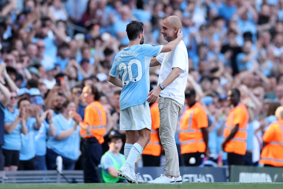 Pep Guardiola żegna się z Manchesterem City