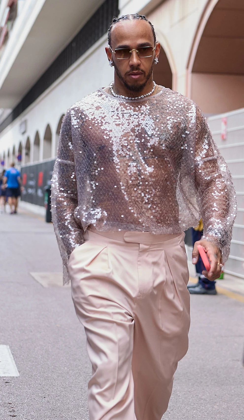 Lewis Hamilton podczas Grand Prix Monako