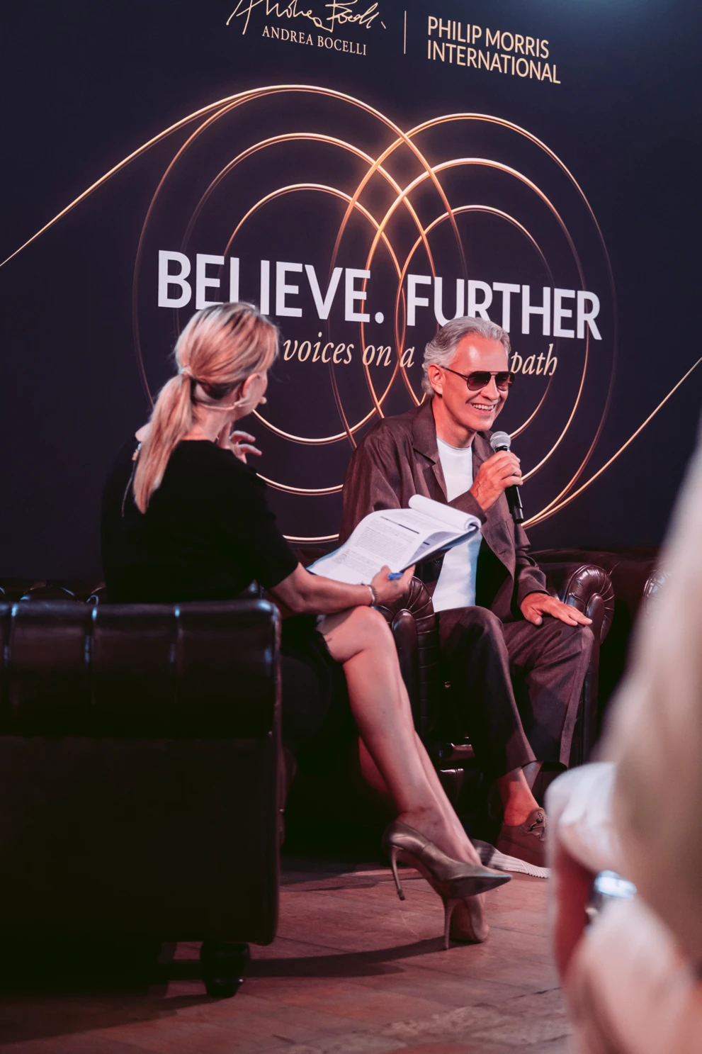 Andrea Bocelli konferencja w Wenecji