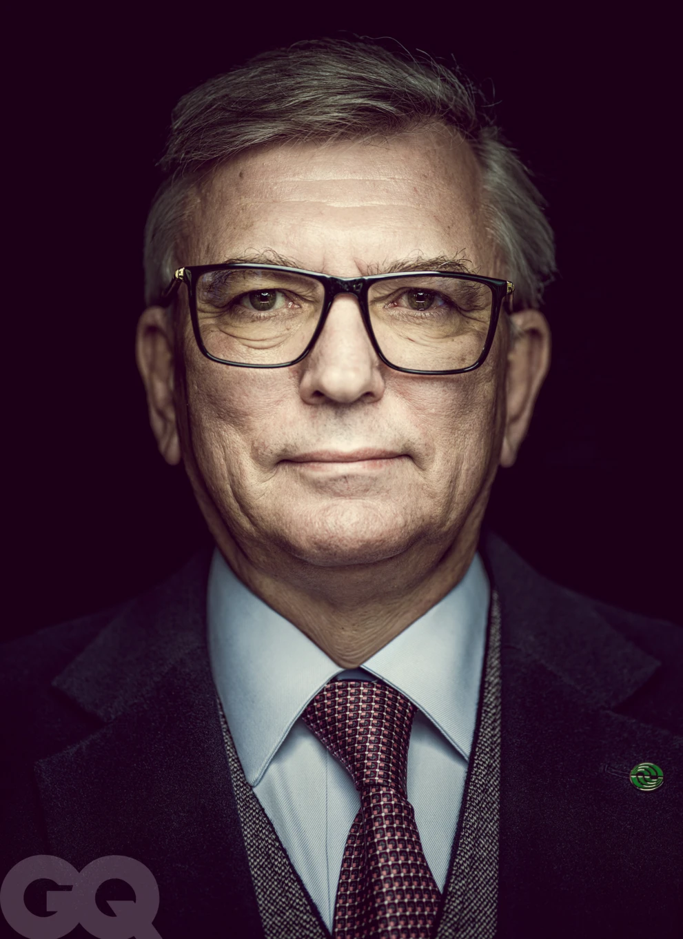 Artur Dela w sesji dla GQ Poland